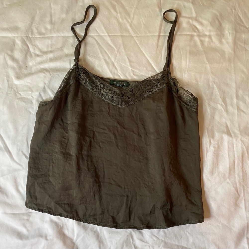 Blouse W/ Lacing Detail